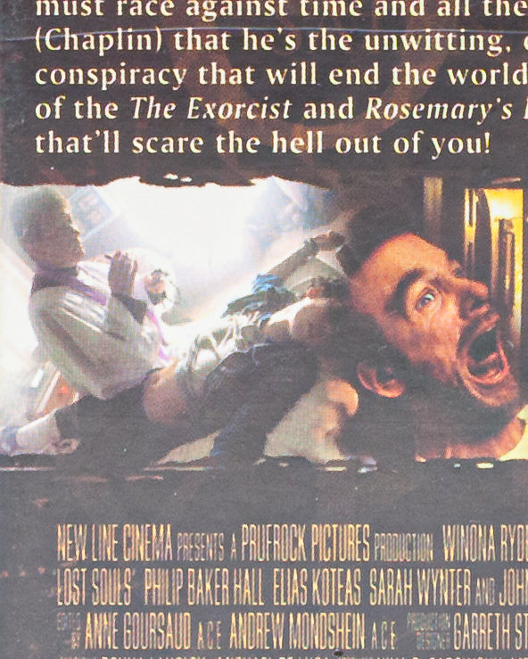 2000 Vintage (NOS) Lost Souls - VHS Tape