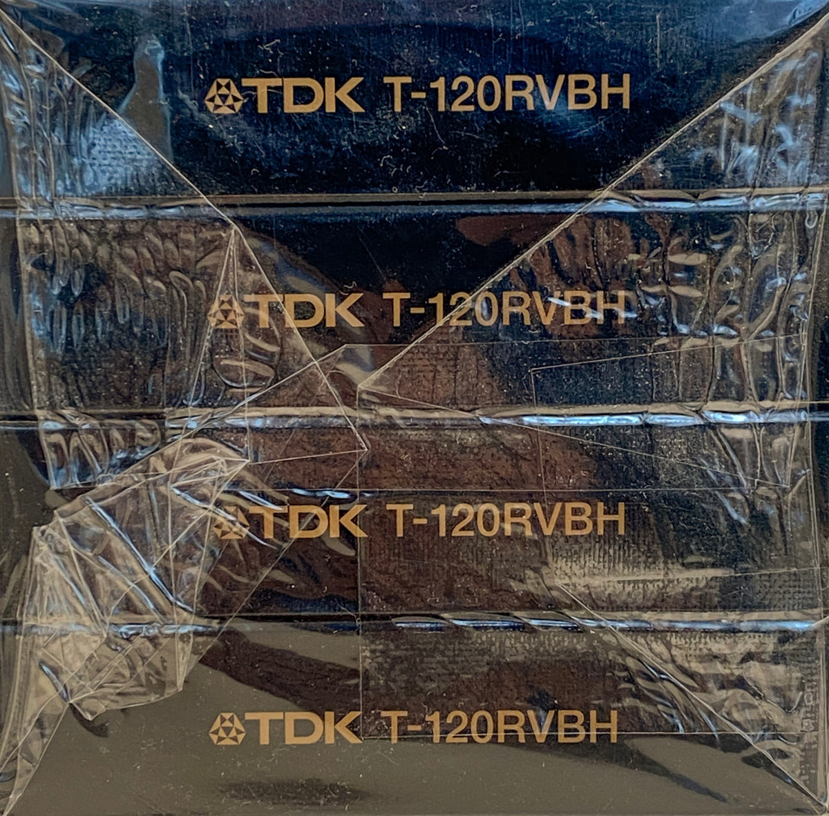 Vintage (NOS) TDK Revue 4 Pack - VHS Tape
