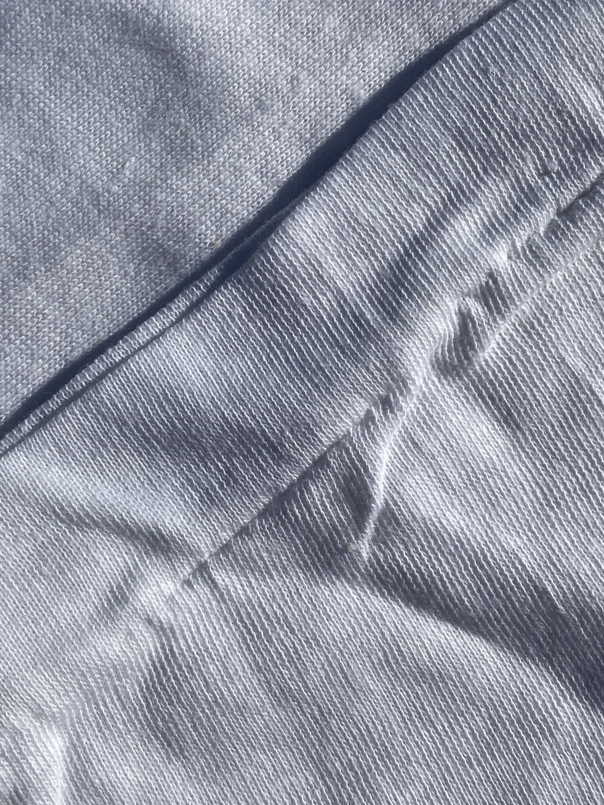 Vintage White Selvedge Single Stitch Pocket T-Shirt (XL)
