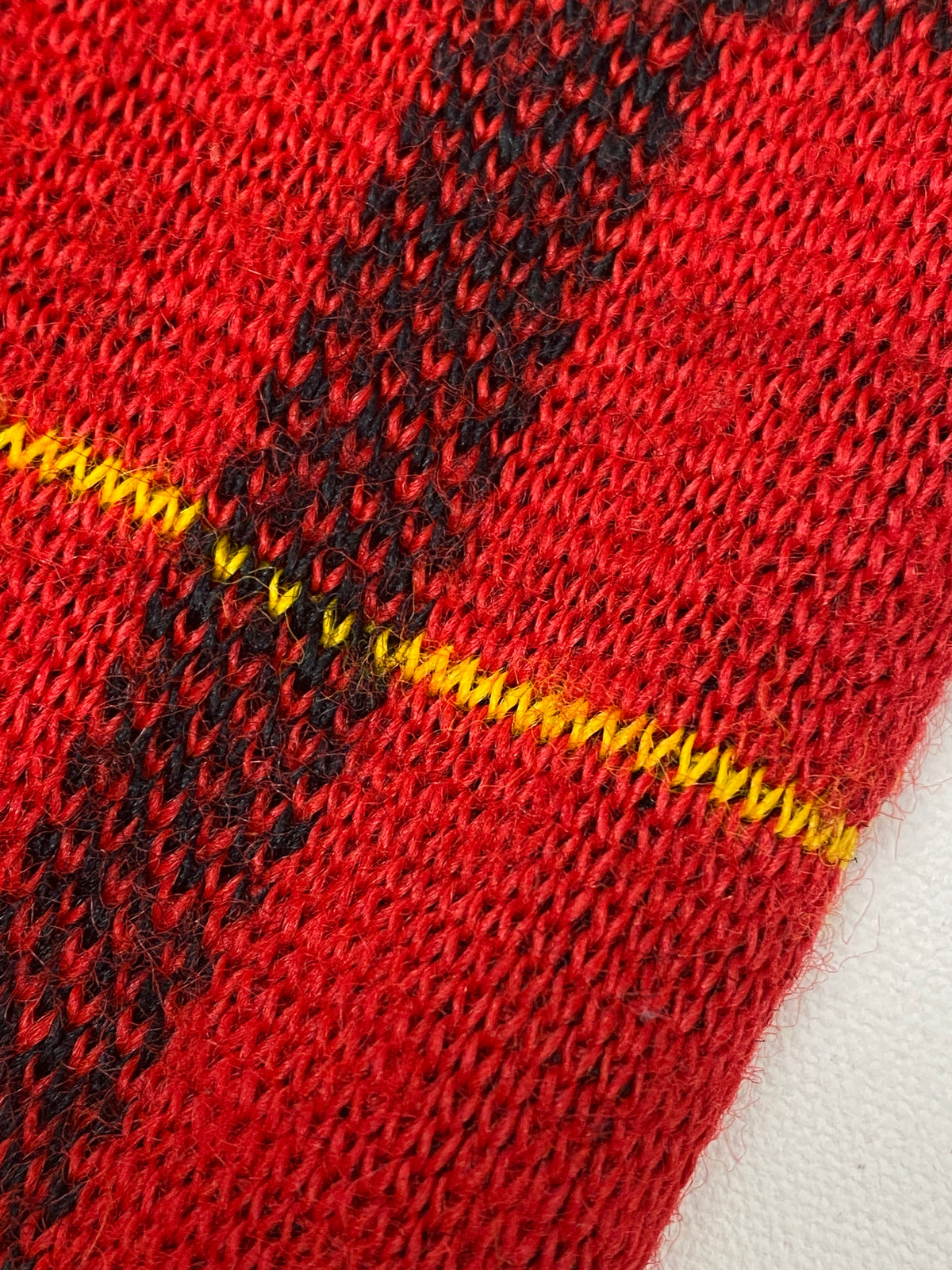 Vintage Aspetuck Trading Co. Made in USA Plaid Knit Sweater (XL 18-20)