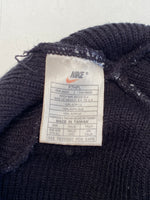 Vintage 1990s Nike Swoosh Winter Knit Beanie Ski Cap Hat