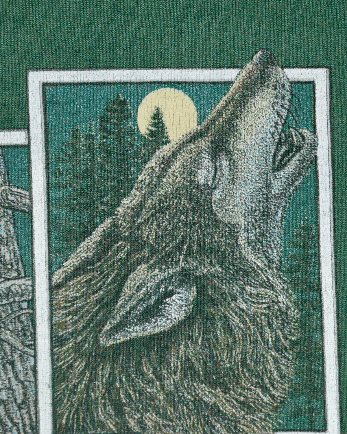 1990s Vintage Wolf T-Shirt (Small)