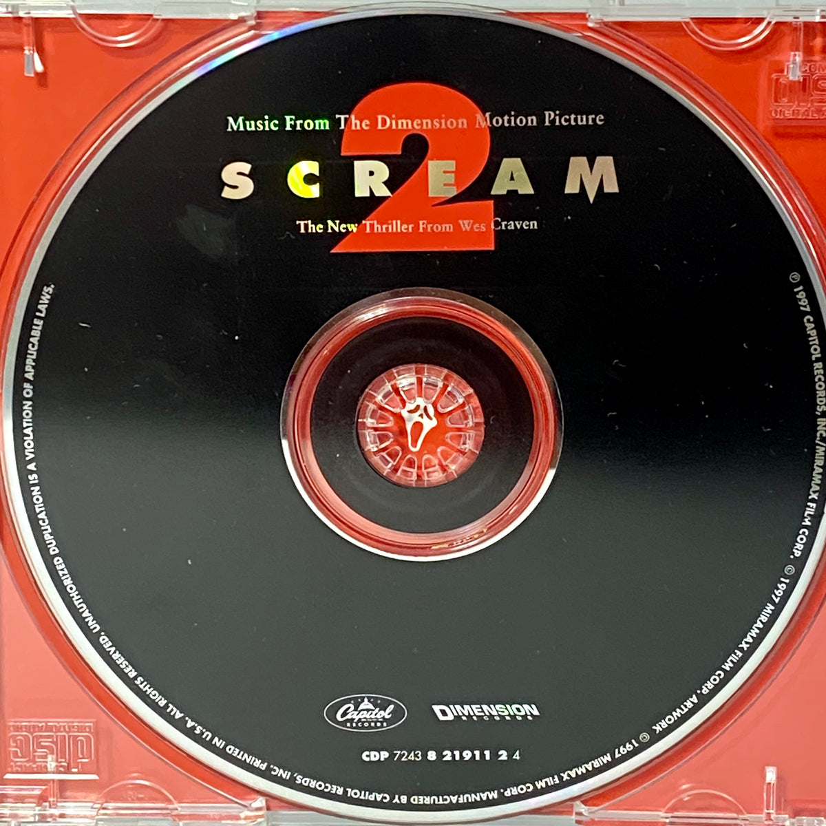 Scream 2 Soundtrack - CD