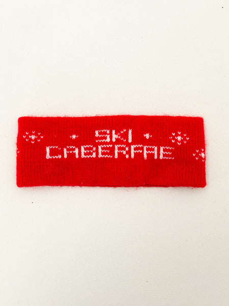 Vintage 1980s Ski Caberfae Winter Headband