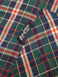 Vintage Levis Plaid Button Up Shirt (Small)