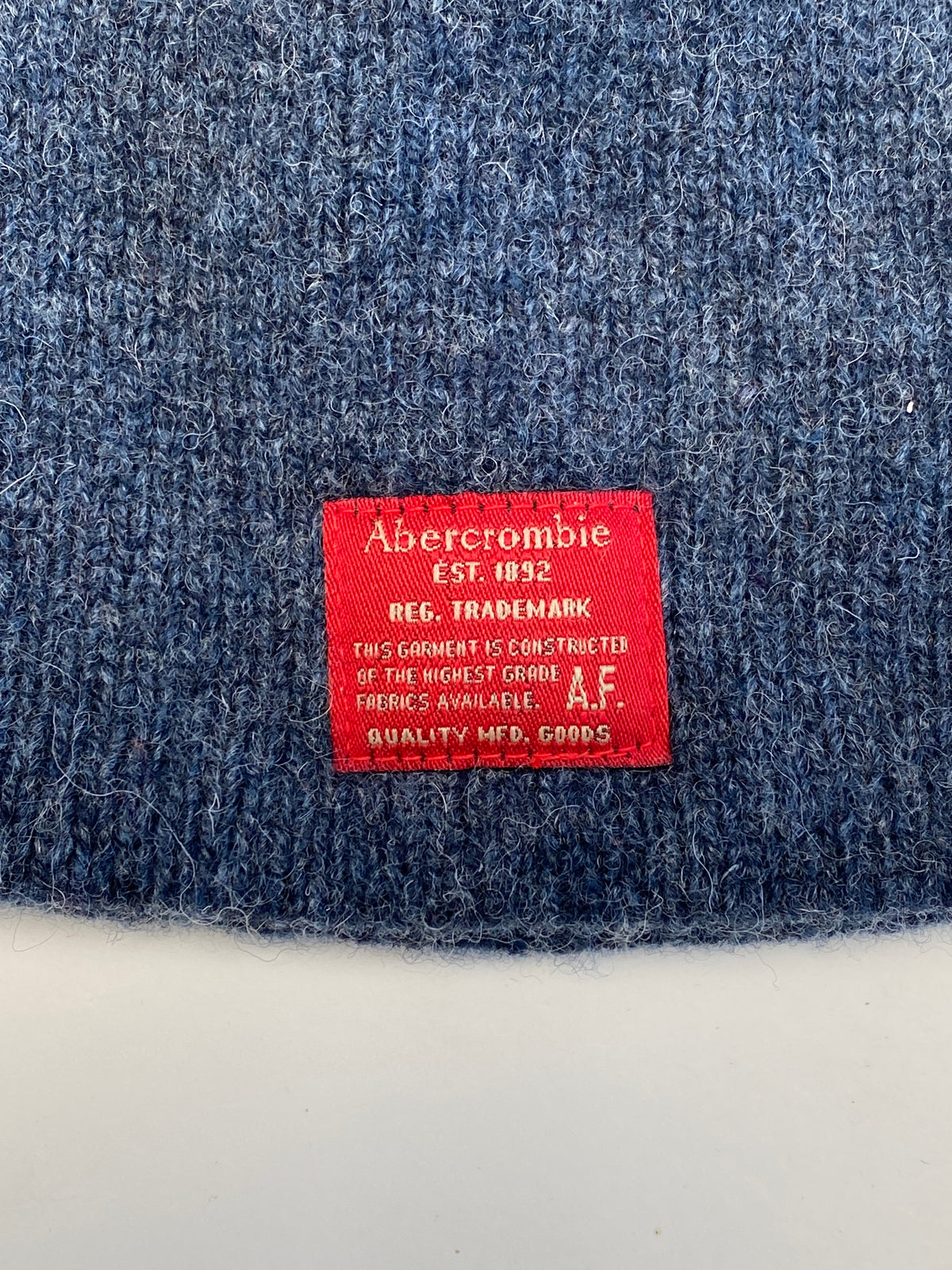 Vintage Abercrombie and Fitch Wool Beanie Winter Hat
