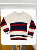 Vintage Basic Editions Made in USA Striped Knit Sweater (14-16)