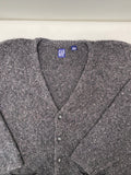 Vintage Gap Gray Wool Cardigan Pocket Sweater (XL)