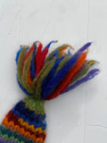 Vintage Pachamama Handknit Wool Pointed Hat
