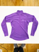Arc'teryx 2012 Delta LT Purple Polartec 1/2 Zip Fleece (Medium)