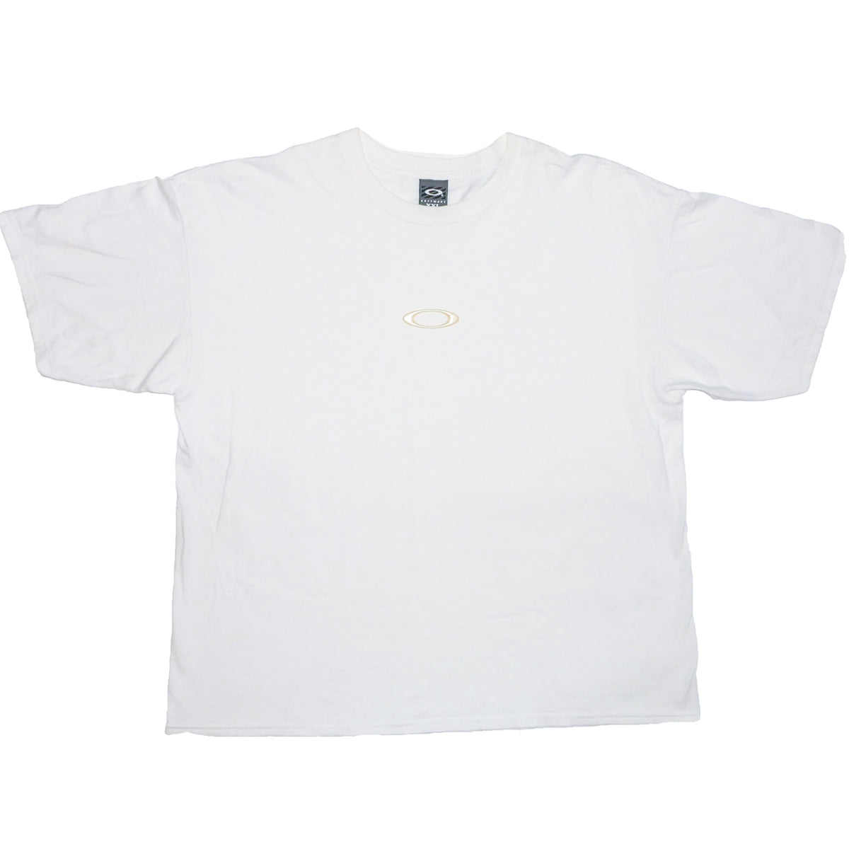 1990s Vintage Oakley Software Rubber ‘O’ T-Shirt (XXL)
