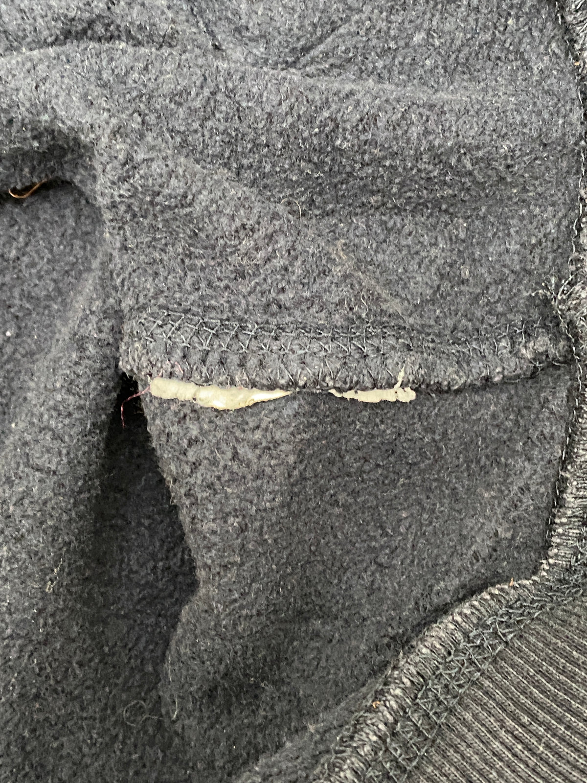 Nike Embroidered Swoosh Navy Blue Zip Up Hoodie (Large)