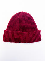 Vintage Winter Knit Beanie Ski Cap Hat (Kid Size)