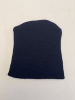 Vintage Navy Blue Winter Knit Beanie Ski Cap Hat