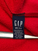 Vintage Gap Red Fleece Scarf