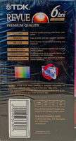 Vintage (NOS) TDK Revue 4 Pack - VHS Tape
