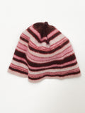 J. Crew Wool Striped Pink Beanie Winter Hat (Kids Size)