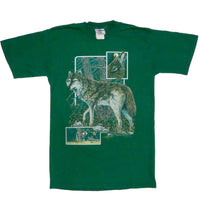 1990s Vintage Wolf T-Shirt (Small)