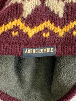 2000s Vintage Abercrombie and Fitch Wool Beanie Winter Hat