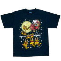 2000s Peanuts Snoopy Woodstock Christmas T-Shirt (Youth XL)