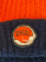 Vintage Cincinnati Bengals Balaclava Ski Mask Cap Combo