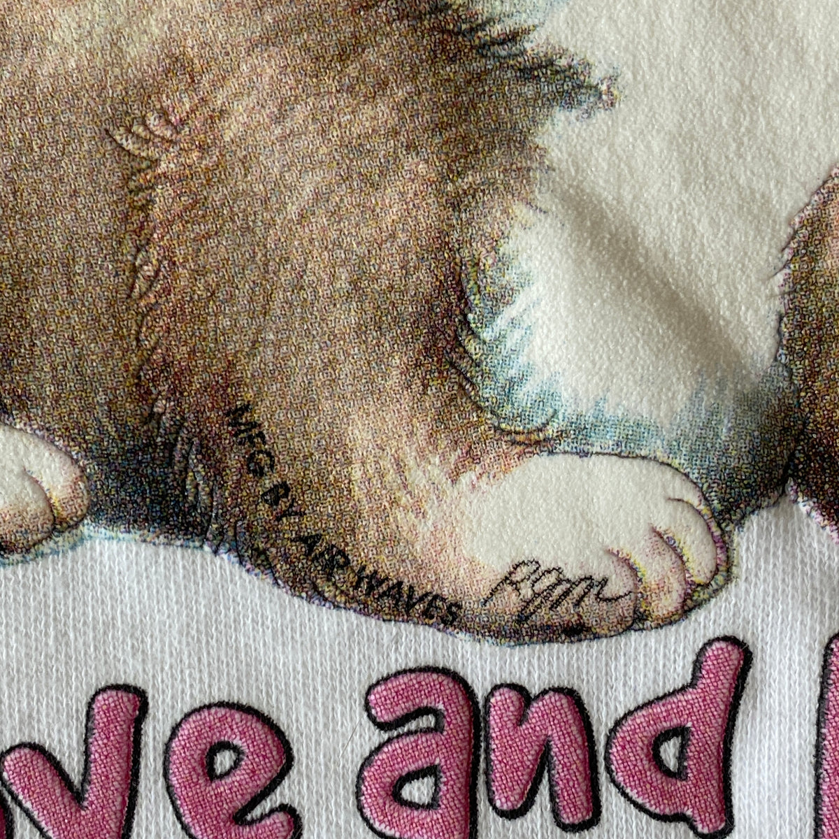 Vintage Doe by Mighty Fine Rhinestone Mouse T-Shirt (One Size)