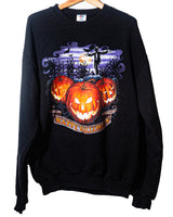 1990s Vintage Halloween Sweatshirt - Medium