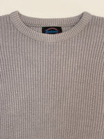Vintage Jantzen Made in USA Gray Knit Sweater (Large)