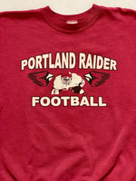 1990s Vintage Portland Raider Football Sweatshirt (Large)
