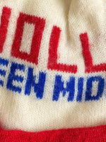 Vintage Jolly Green Midget Knit Winter Ski Hat Beanie