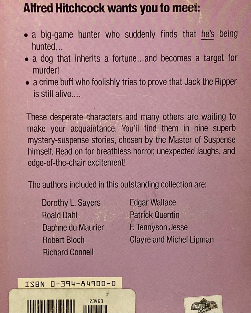 Alfred Hitchcock's Spellbinder in Suspense - Paperback Book