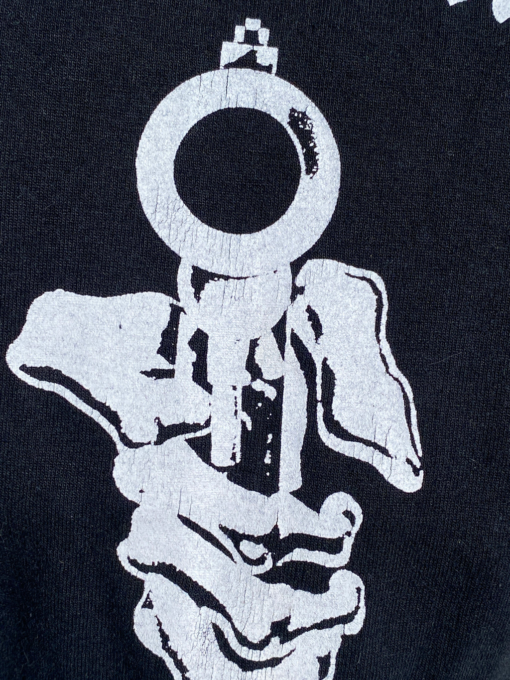 2000s Vintage Support Your Local Outlaws Gun T-Shirt (Large)