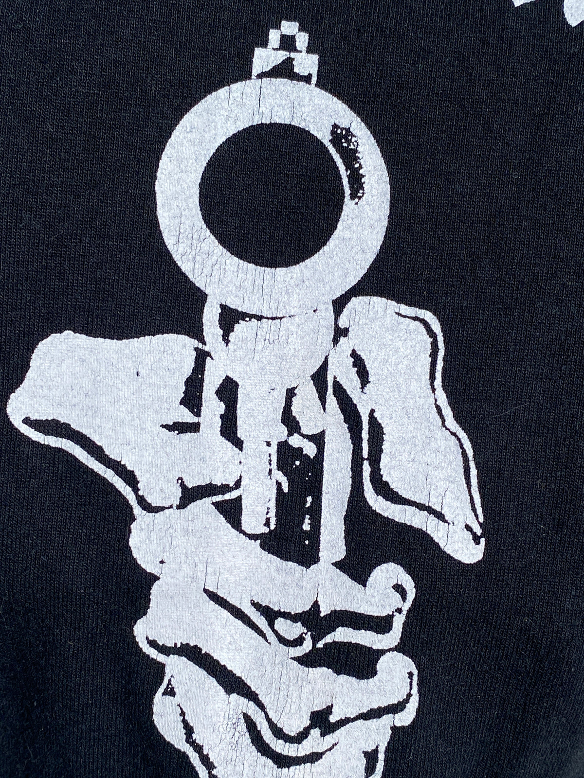 2000s Vintage Support Your Local Outlaws Gun T-Shirt (Large)