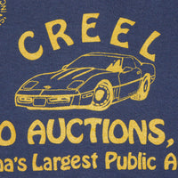 1990s Vintage Creel Alabama Auto Auction T-Shirt (XL)