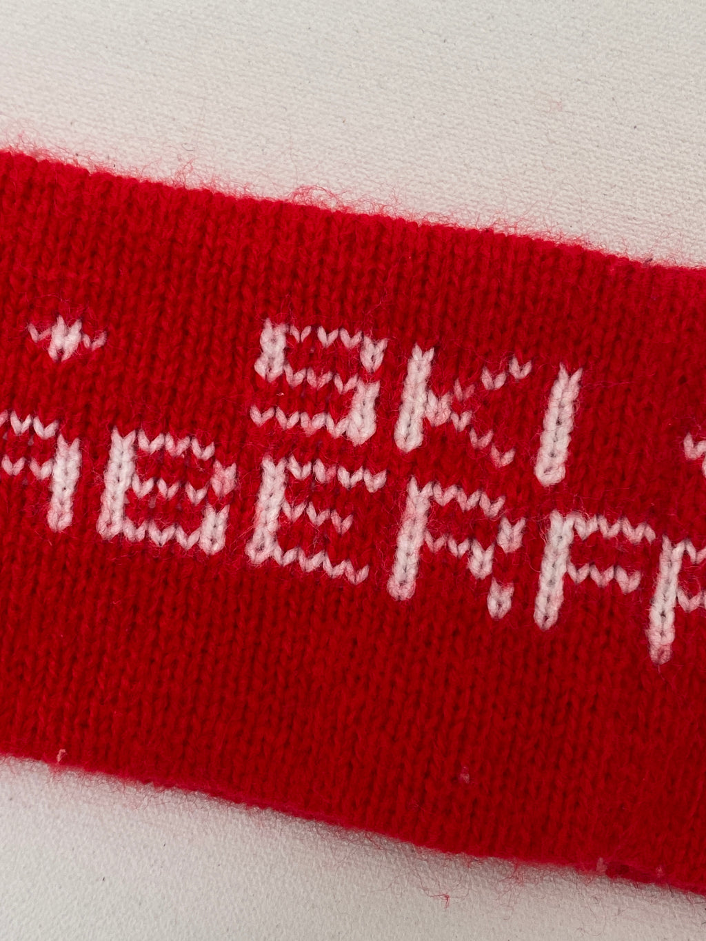 Vintage 1980s Ski Caberfae Winter Headband