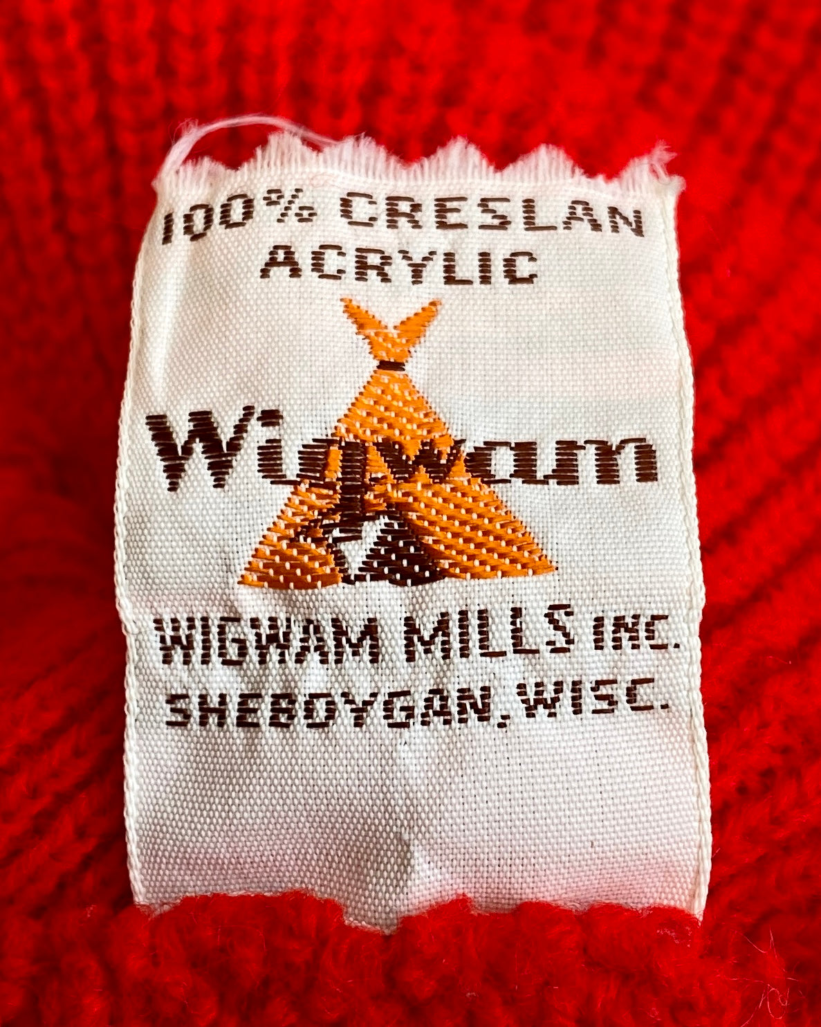 Vintage Wigwam Mills Balaclava Ski Mask
