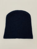 Vintage Navy Blue Winter Knit Beanie Ski Cap Hat (#2)