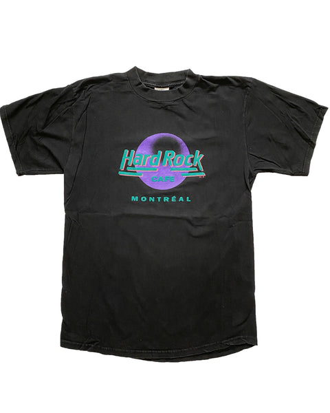 1980s Vintage Hard Rock Cafe Montreal T-Shirt (Large)