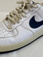 Nike Air Force 1 Low White/Obsidian 488298-105 Shoes Sneakers (Size 11)