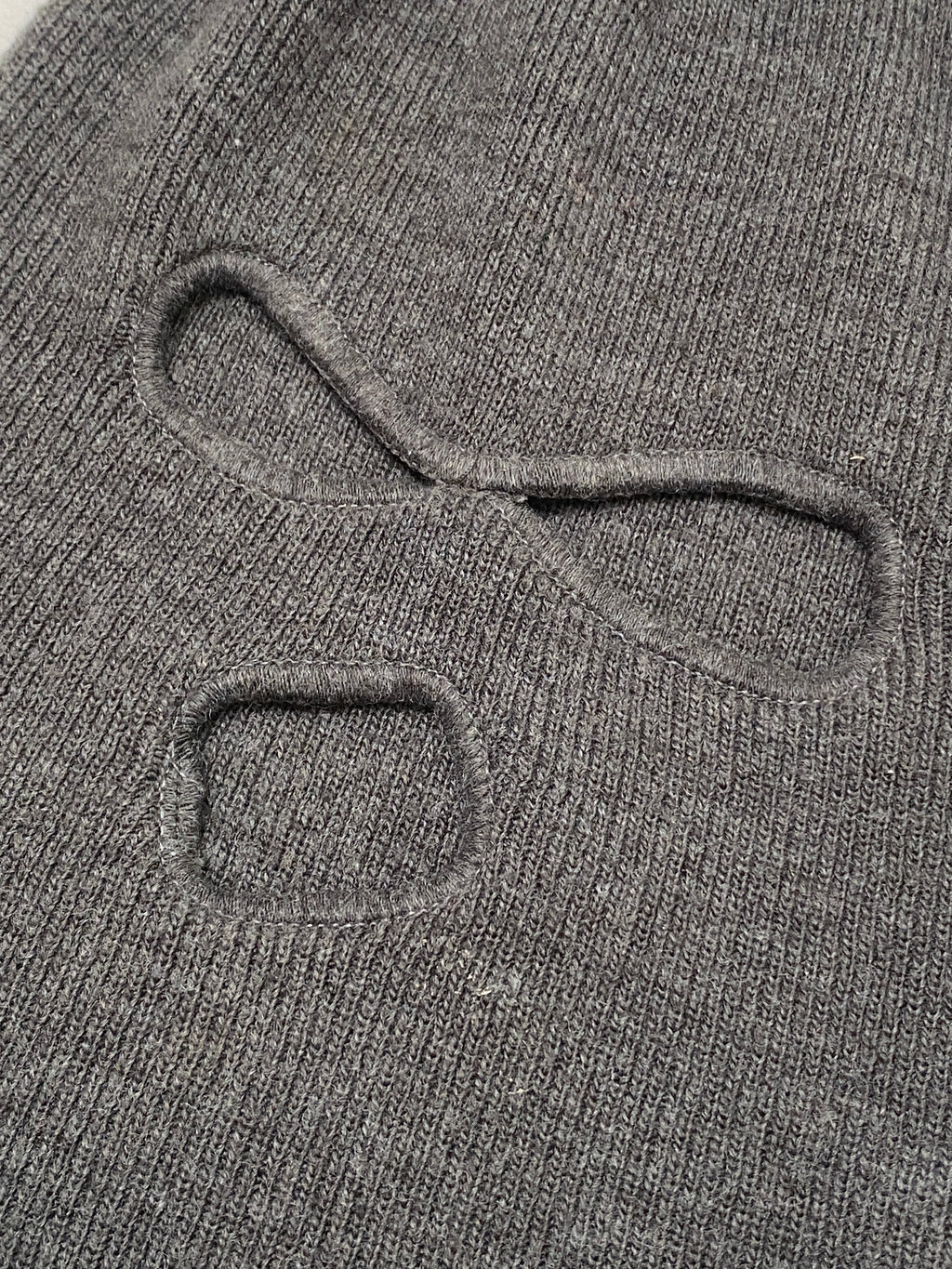 Gray Balaclava Ski Mask