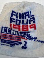 Vintage 1989 CCHA Final Four Beanie Winter Ski Hat